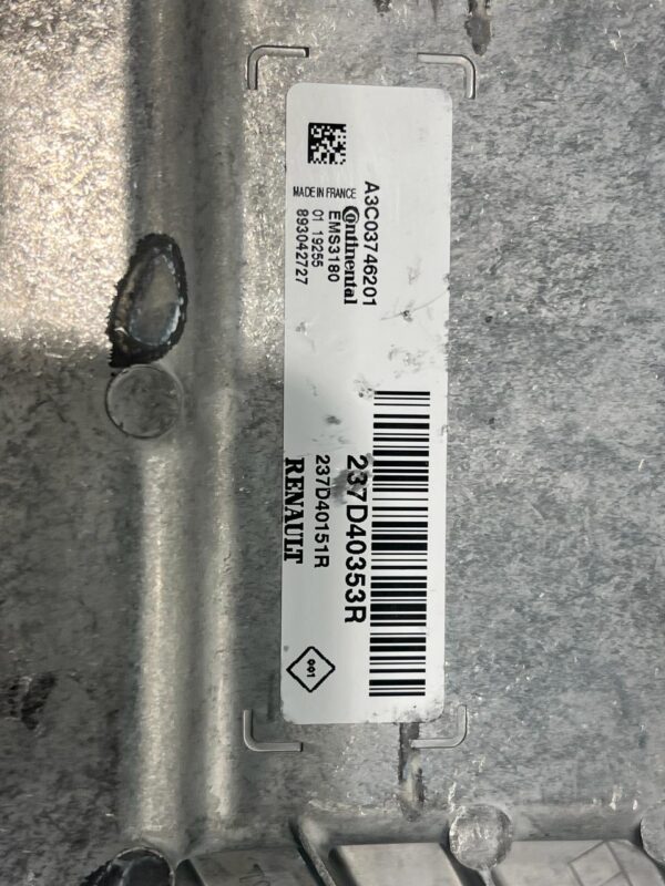 Dacia Duster II MOTOR BEYNİ EMS3180 2021 H4D E4 – 1.0 TCe (91 hp)