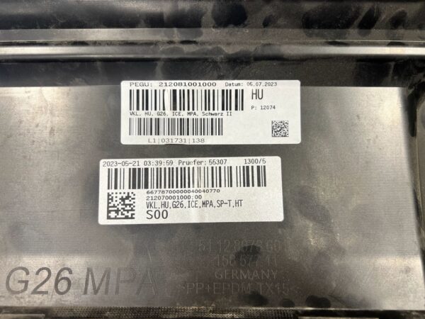 BMW i4 ARKA TAMPON ALT BAKALİT 2024 G26 Coupe